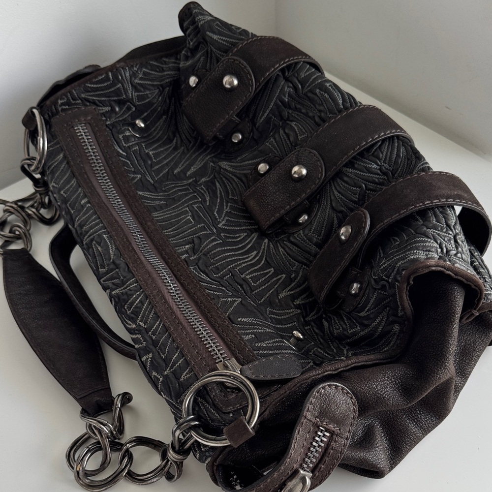 Donna Karan one of a kind bag. A.k.a. Game of Thrones off the runway. - Picture 7 of 16